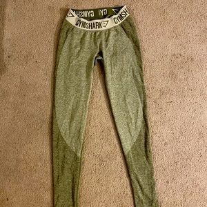 Green Gymshark Leggings